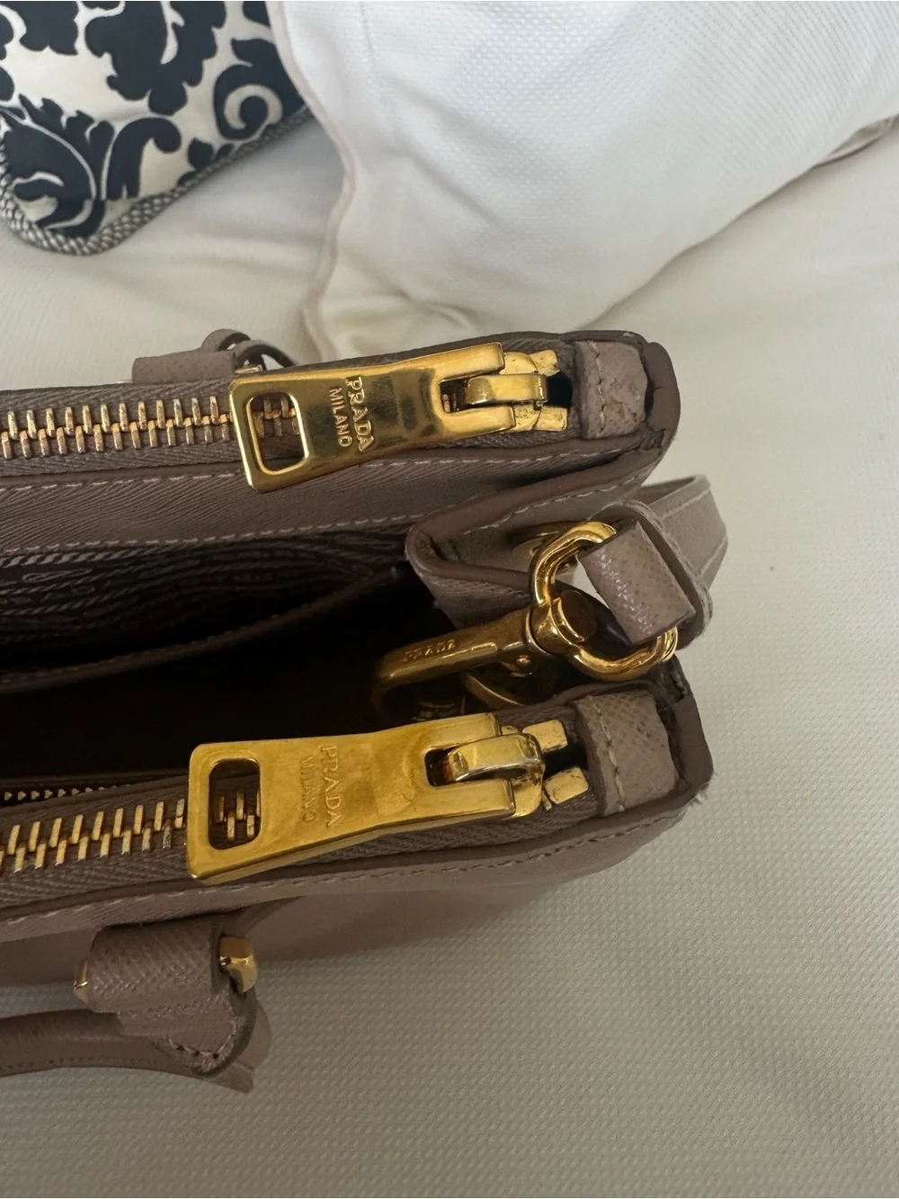 Prada structured saffiano